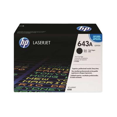 HP Q5950A (643A) Siyah Orjinal Toner - Laserjet 47