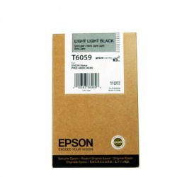 Epson C13T605900 (T6059) Original, doppelter, heller Schwarzton.