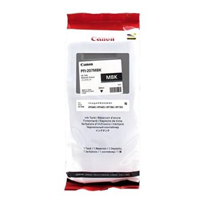 Canon PFI-207MBK (8788B001) Mat Siyah Orjinal Ka