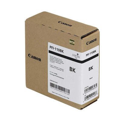Canon PFI-110BK (2364C001) Siyah Orjinal Ka