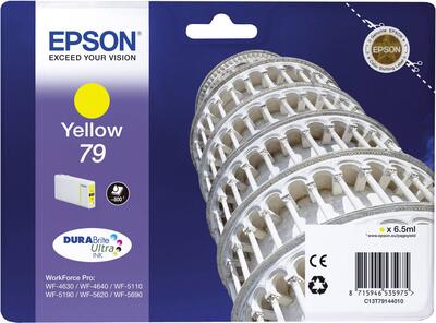 Epson C13T79144010 (79) Sarı Orjinal Kartuş - WF-4