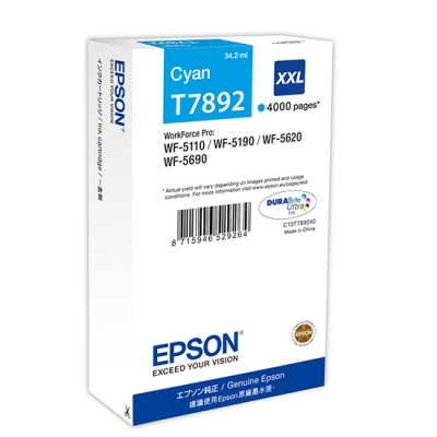 Epson C13T789240 (T7892) BlueART Kartusche — WF-