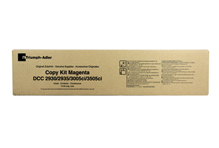 Triumph-Adler DCC-2930, DCC-2935 Magenta Original Toner Cartridge (653010114)