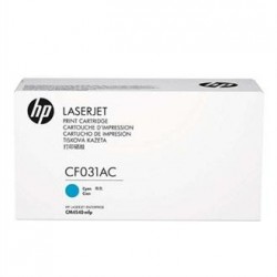 HP CF031AC (646A) Cyan Original Toner - LaserJet CM4540 (Damaged Box)
