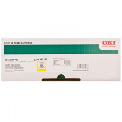 OKIZCARTKEEP0001ZXQ YellowART Toner — C5650ZCARTKEEP0003C5750ZCARTKEEP