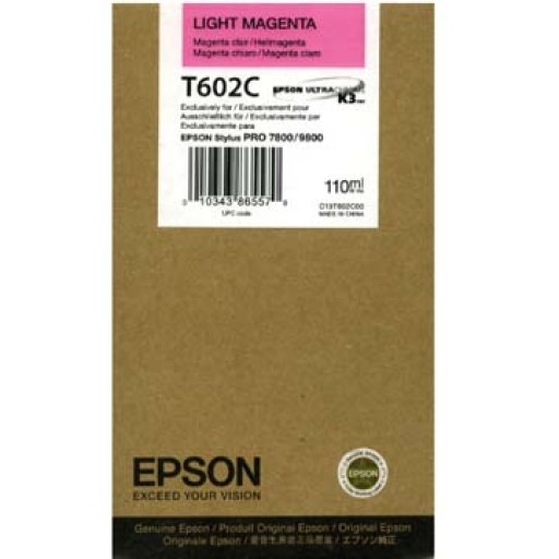 Epson C13T602C00 (T602C) Originalpatrone, Hellrot.