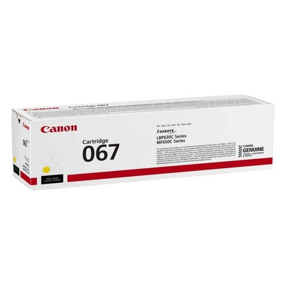 Canon CRG-067Y (5099C002) Yellow Original Toner - LBP-631Cw / MF-651Cw