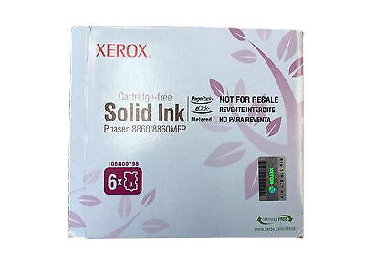 Xerox 108R00798 Magenta Metered Original Toner Cartridge - Phaser 8860