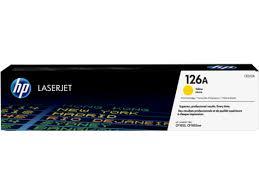 HP CE312A (126A) Yellow Original Toner Cartridge - LaserJet CP1025 (U)