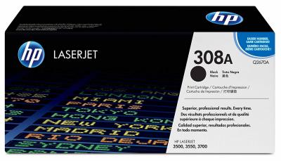 HP Q2670A (308A) Black Original Toner - LaserJet 3700