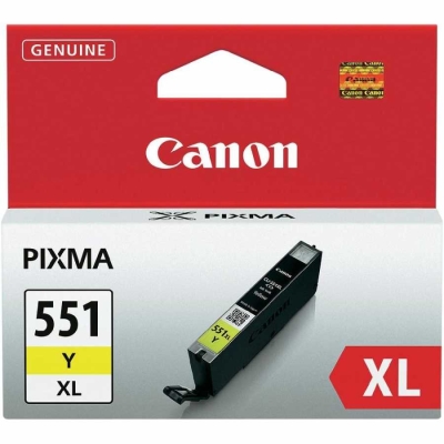 Canon CLI-551XL Y (6446B001) Yüksek Kapasite Sarı