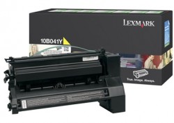 Lexmark 10B041Y Sarı Orjinal Toner - C750 / X750