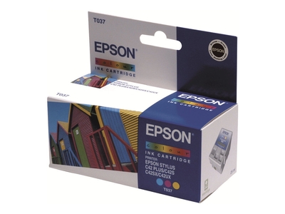 Epson C13T037040 T037 Color Ink Cartridge (Ex)