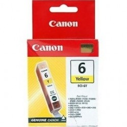Canon BCI-6Y Gelbe orjinale Tintenpatrone — BJC-8