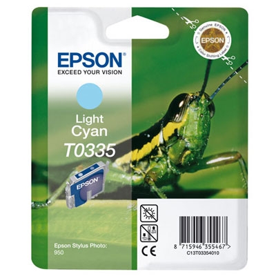 Epson C13T033540 (T0335) Farbige Originalpatrone - Cyan.