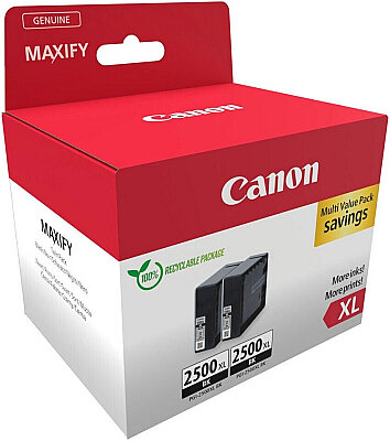 Canon PGI-2500XL (9254B011) BK Dual Pack Black O