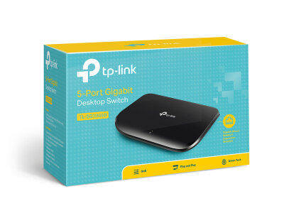 Tp-Link TL-SG1005D 5-Portlu Gigabit Masaüstü Switc