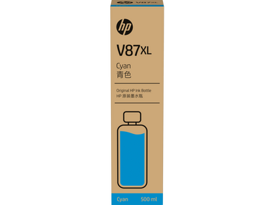 HP 7FN95A (V87XL) Cyan Original Ink Cartridge - T858 / T908