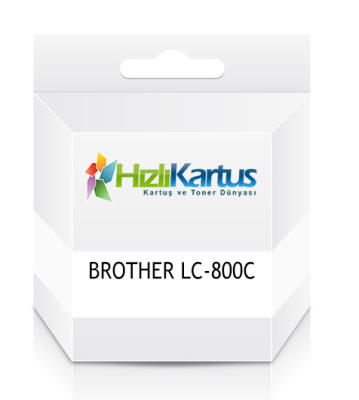 Brother LC-800C Mavi Muadil Kartuş - MFC-3220C