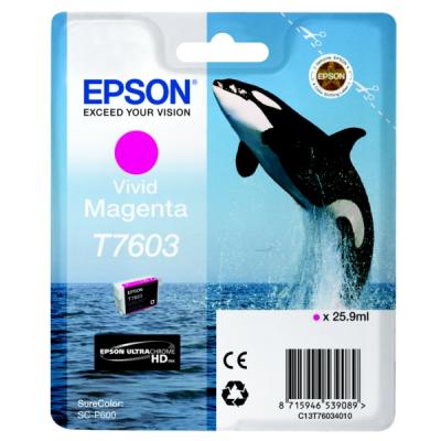 Epson C13T76034010 (T7603) Kırmızı Orjinal Kartuş