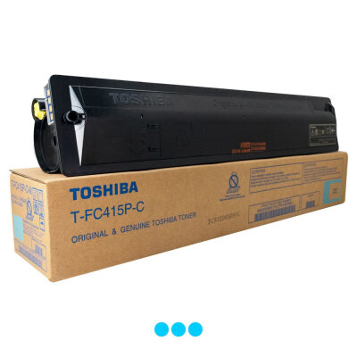 Toshiba T-FC415P-C Cyan Original Toner High Capacity - e-studio 2010ac