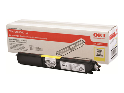 OKIZCARTKEEP0001ZXQ YellowART Toner — C110ZCARTKEEP0003C130ZCARTKEEP