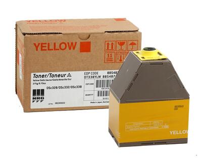 Ricoh 885487 Yellow Original Toner Cartridge - DSC 328 / DSC 332
