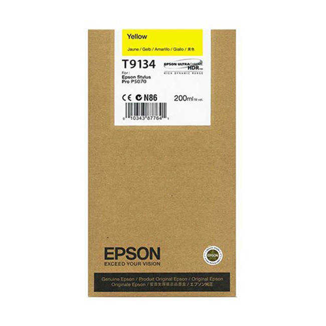 Epson C13T913400 (T9134) Gelbe Originalpatrone - SC-
