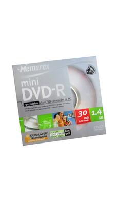 Memorex Mini DVD-R 1.4 GB Kamera Kayıt Dvd