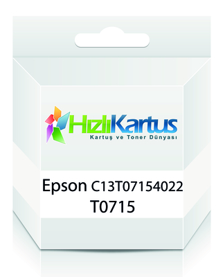 Epson C13T07154020 (T0715) Muadil Multipack Kartuş