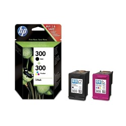 HP CN637E (300) Black+Color 2-pack Original Cartridge - Deskjet D2560 (Ex)