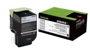 Lexmark 80C8HKE (808HKE) BlackART Toner — CX4