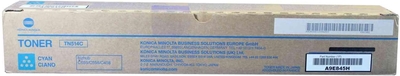 Konica Minolta TN-514C (A9E845H) Cyan Original Toner - C458 / C558