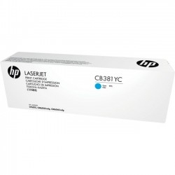 HP CB381YC (824A) Cyanfarbener Originaltoner - Laserjet CP6015 (C)