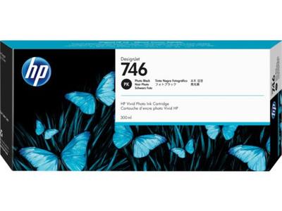 HP P2V82A (746) Photo Black Original Cartridge - DesignJet Z6 / Z9+dr (Ex)