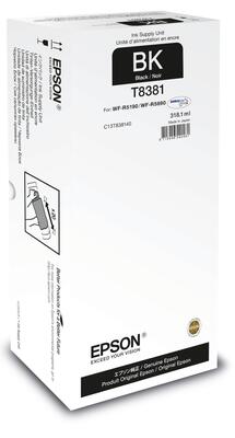 Epson C13T838140 (T8381) Black Original Ink - WF-R5690DTWF / WF-R5190DTW (Ex)