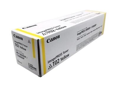 Canon T02 (8532B001) Yellow Original Toner ImagePress C8000VP / C10000VP