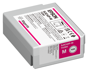 Epson SJIC42P-M Kırmızı Orjinal Kartuş - C4000e (E