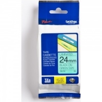 Brother TZe-751 Black-Green 24MM Original Label Strip - PT-1400