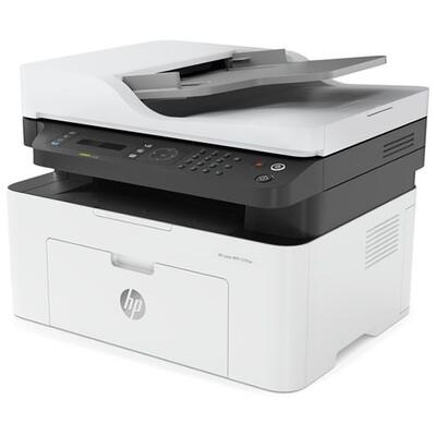 HP 4ZB84A (MFP 137fnw) Laserjet Laser Printer + Fax + Copier + Scanner + Wi-Fi (Damaged Box)