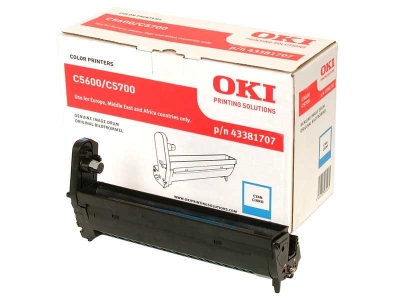 OKI 43381707 Blaue Original Drum Unit - C5600 / C5700