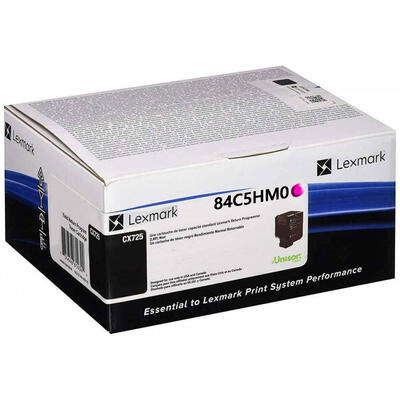 Lexmark 84C5HM0 Kırmızı Orjinal Toner Yüksek Kapas