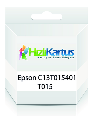 Epson C13T015401 T015 Siyah Muadil Kartuş