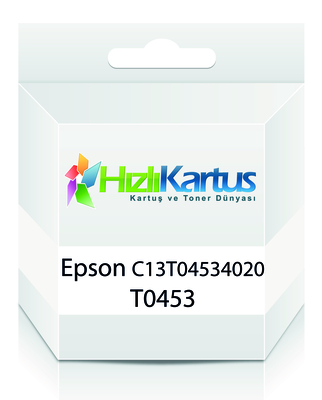 Epson C13T04534020 (T0453) Kırmızı Muadil Kartuş -