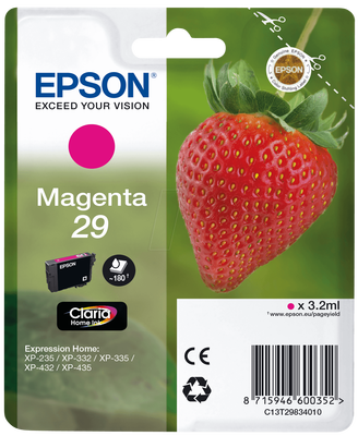 Epson C13T29834022 (T2983) Kırmızı Orjinal Kartuş