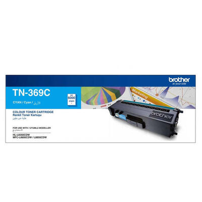 Bruder TN-369C Blue Mavi Toner Hohe Kapazität