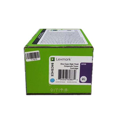 Lexmark 84C5HCE Mavi Orjinal Toner Yüksek Kapasite
