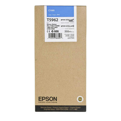 Epson C13T596200 (T5962) Cyan Original Ink - Stylus Pro 7700