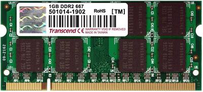 Transcend 1GB DDR2 Ram 667 ŞİRKET 200PIN SO-DIMM