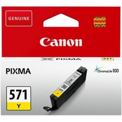 Canon CLI-571Y (0388C001) Yellow Original Cartridge - MG5700 / MG6800